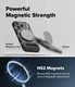 Ringke UX Magnetic iPhone 18 Pro / 17 Pro Hoesje MagSafe Standaard Zwart afbeelding 8