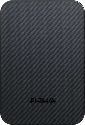 PITAKA Universele MagSafe en Qi2 Powerbank Kevlar 10.000 mAh Zwart afbeelding 1
