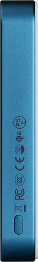 PITAKA Universele MagSafe en Qi2 Powerbank Kevlar 10.000 mAh Blauw afbeelding 5