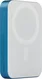 PITAKA Universele MagSafe en Qi2 Powerbank Kevlar 10.000 mAh Blauw afbeelding 2