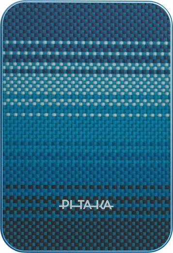 PITAKA Universele MagSafe en Qi2 Powerbank Kevlar 10.000 mAh Blauw afbeelding 1