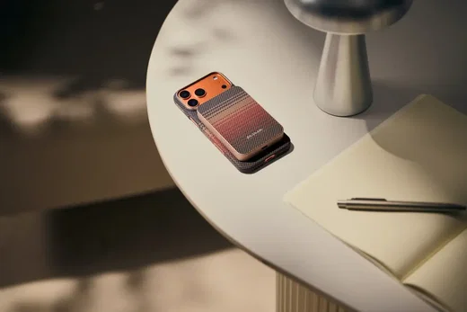 PITAKA Universele MagSafe en Qi2 Powerbank Kevlar 10.000 mAh Sunset afbeelding 6