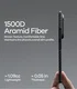 AULUMU Ultra-Slim Samsung Galaxy Fold 8 Ultra Hoesje Aramid Fiber MagSafe Zwart afbeelding 3