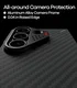 AULUMU Ultra-Slim Samsung Galaxy Fold 8 Ultra Hoesje Aramid Fiber MagSafe Zwart afbeelding 6