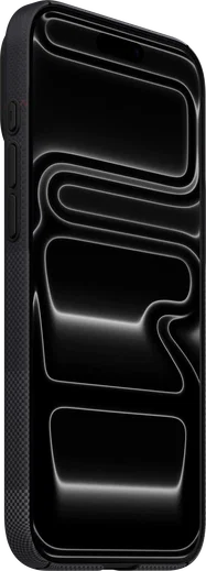 AULUMU Ultra-Slim iPhone 18 Pro Max Hoesje Aramid Fiber MagSafe Gradient Zwart afbeelding 3