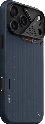 AULUMU Ultra-Slim iPhone 18 Pro Max Hoesje Aramid Fiber MagSafe Blauw afbeelding 2