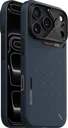 AULUMU Ultra-Slim iPhone 18 Pro Hoesje Aramid Fiber MagSafe Blauw