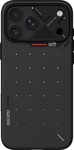 AULUMU Ultra-Slim iPhone 18 Pro Max Hoesje Aramid Fiber MagSafe Zwart Grijs afbeelding 5