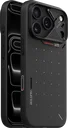 AULUMU Ultra-Slim iPhone 18 Pro Hoesje Aramid Fiber MagSafe Zwart Grijs