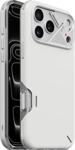 AULUMU Shockproof Apple iPhone 18 Pro Max Hoesje MagSafe TPU Back Cover Wit afbeelding 1