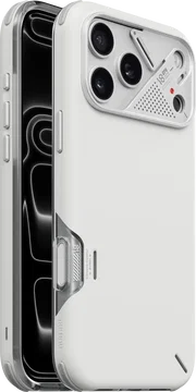 AULUMU Shockproof Apple iPhone 18 Pro Max Hoesje MagSafe TPU Back Cover Wit