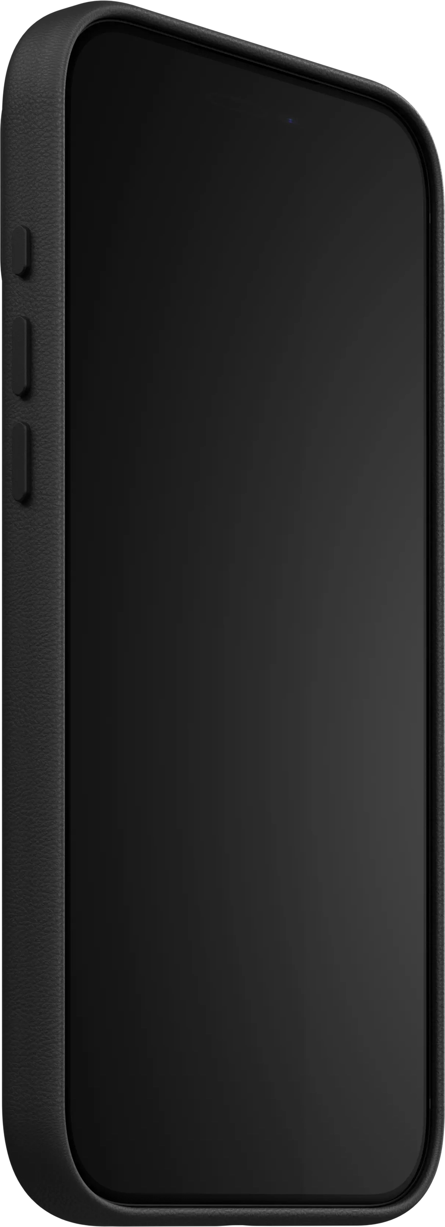 AULUMU Vegan Leather Apple iPhone 18 Pro Max Hoesje MagSafe Zwart afbeelding 4