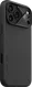 AULUMU Vegan Leather Apple iPhone 18 Pro Max Hoesje MagSafe Zwart afbeelding 2