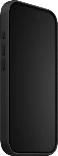 AULUMU Vegan Leather Apple iPhone 18 Pro Hoesje MagSafe Zwart afbeelding 4