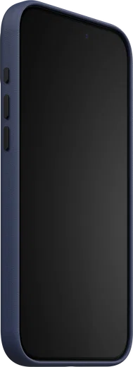 AULUMU Vegan Leather Apple iPhone 18 Pro Max Hoesje MagSafe Blauw afbeelding 4