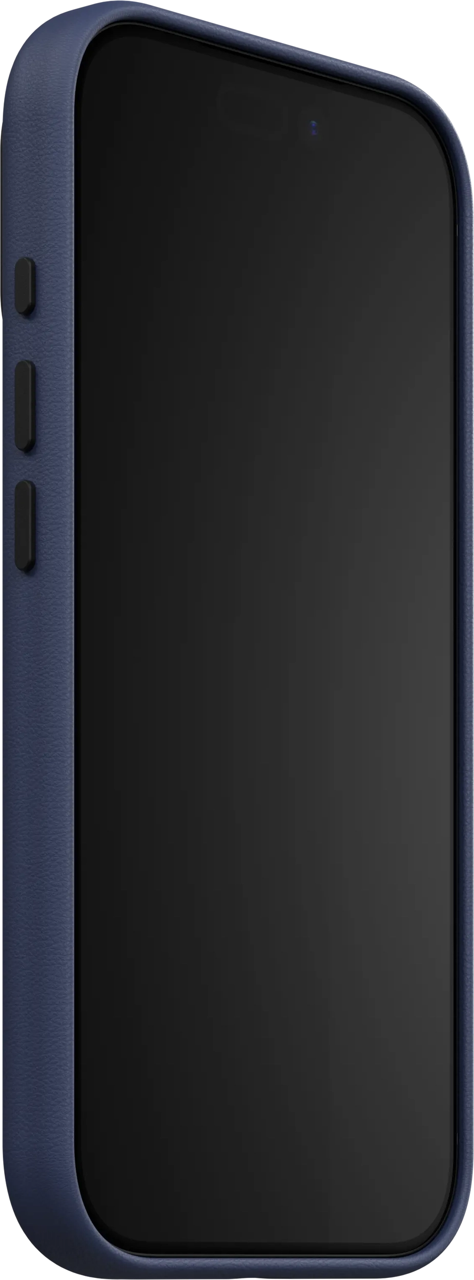 AULUMU Vegan Leather Apple iPhone 18 Pro Hoesje MagSafe Blauw afbeelding 4