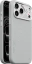 AULUMU Vegan Leather Apple iPhone 18 Pro Max Hoesje MagSafe Grijs