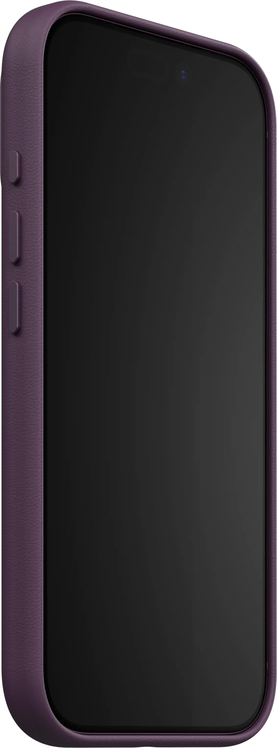 AULUMU Vegan Leather Apple iPhone 18 Pro Hoesje MagSafe Rood afbeelding 4