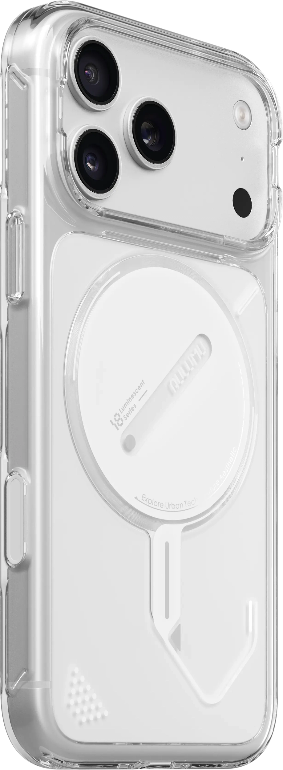AULUMU Apple iPhone 18 Pro Max Hoesje MagSafe Back Cover Transparant afbeelding 2
