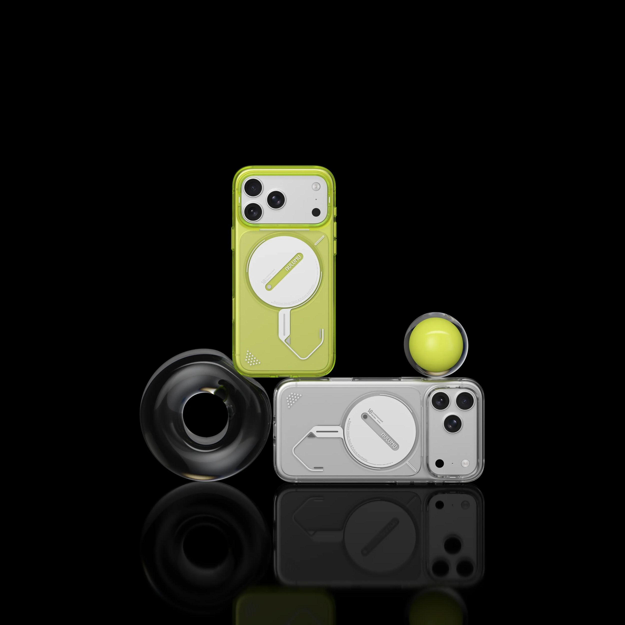 AULUMU Apple iPhone 18 Pro Max Hoesje MagSafe Back Cover Transparant afbeelding 13