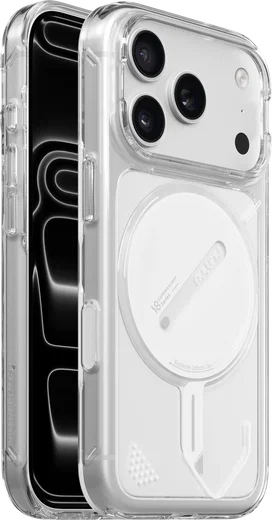 AULUMU Apple iPhone 18 Pro Hoesje MagSafe Back Cover Transparant afbeelding 1