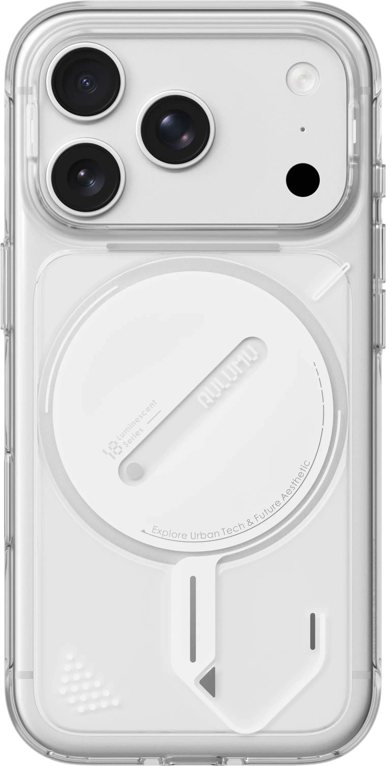 AULUMU Apple iPhone 18 Pro Hoesje MagSafe Back Cover Transparant afbeelding 5