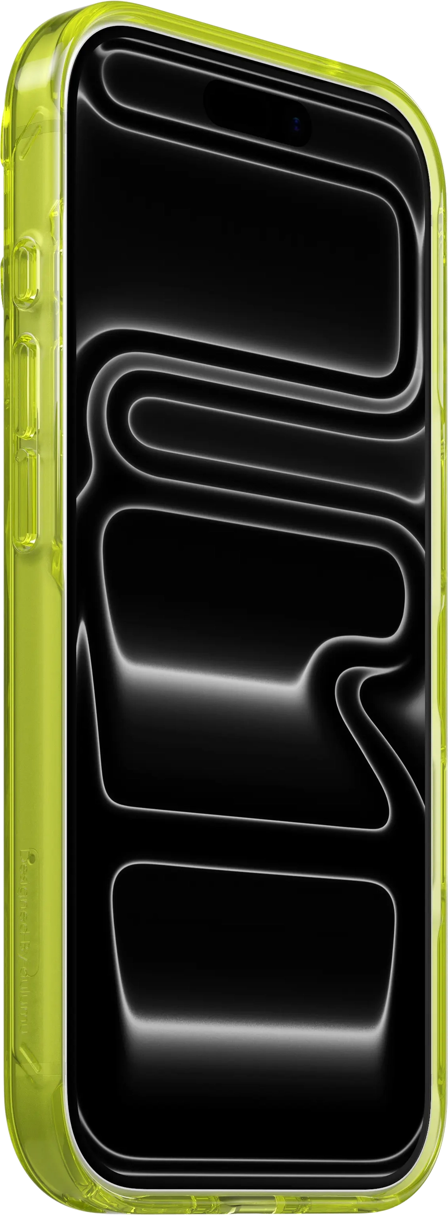 AULUMU Apple iPhone 18 Pro Hoesje MagSafe Back Cover Transparant Geel afbeelding 4