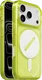 AULUMU Apple iPhone 18 Pro Hoesje MagSafe Back Cover Transparant Geel afbeelding 1