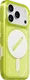 AULUMU Apple iPhone 18 Pro Hoesje MagSafe Back Cover Transparant Geel afbeelding 2