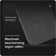 Rosso Avanti iPhone 18 Pro Hoesje Alcantara MagSafe Back Cover Grijs afbeelding 4