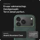 Rosso Avanti iPhone 18 Pro Hoesje Alcantara MagSafe Back Cover Groen afbeelding 2