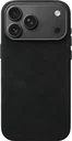 Rosso Avanti iPhone 18 Pro Max Hoesje Alcantara MagSafe Back Cover Donker Grijs