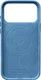 Rosso Avanti iPhone 18 Pro Max Hoesje Alcantara MagSafe Back Cover Licht Blauw afbeelding 7