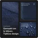 Rosso Avanti Alcantara Wallet MagSafe Kaarthouder / Pasjeshouder Cherry afbeelding 4