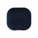 Rosso Avanti Apple AirPods 4 / 5 MagSafe Hoesje Alcantara Case Blauw