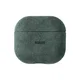 Rosso Avanti Apple AirPods 4 / 5 MagSafe Hoesje Alcantara Case Groen