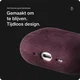 Rosso Avanti Apple AirPods 4 / 5 MagSafe Hoesje Alcantara Case Burgundy afbeelding 3
