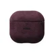 Rosso Avanti Apple AirPods 4 / 5 MagSafe Hoesje Alcantara Case Burgundy