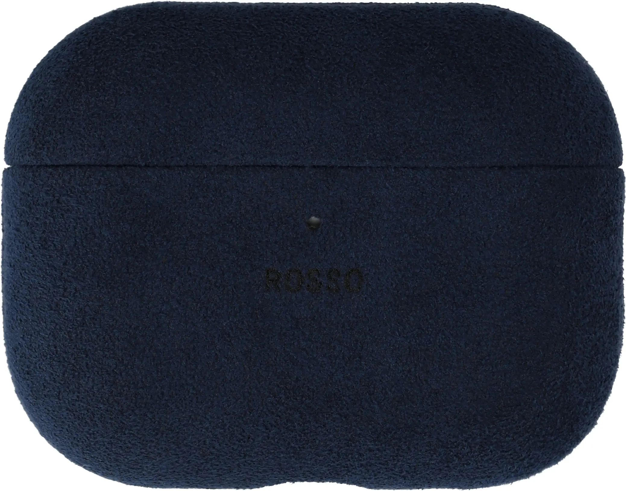 Rosso Avanti Apple AirPods Pro 3 MagSafe Hoesje Alcantara Case Blauw afbeelding 1