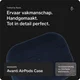 Rosso Avanti Apple AirPods Pro 3 MagSafe Hoesje Alcantara Case Blauw afbeelding 2