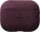 Rosso Avanti Apple AirPods Pro 3 MagSafe Hoesje Alcantara Case Burgundy