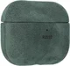 Rosso Avanti Apple AirPods Pro 3 MagSafe Hoesje Alcantara Case Groen afbeelding 5