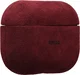 Rosso Avanti Apple AirPods Pro 3 MagSafe Hoesje Alcantara Case Rood afbeelding 5