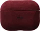 Rosso Avanti Apple AirPods Pro 1 / 2 MagSafe Hoesje Alcantara Case Rood