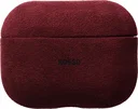Rosso Avanti Apple AirPods Pro 1 / 2 MagSafe Hoesje Alcantara Case Rood