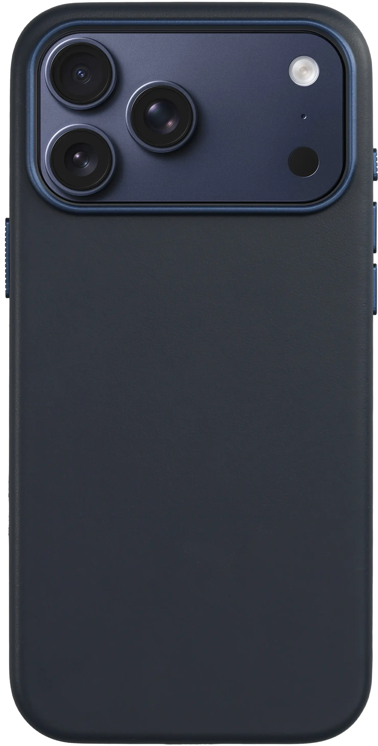 Rosso Evolve Apple iPhone 18 Pro / 17 Pro Hoesje ECCO Leer MagSafe Blauw afbeelding 1
