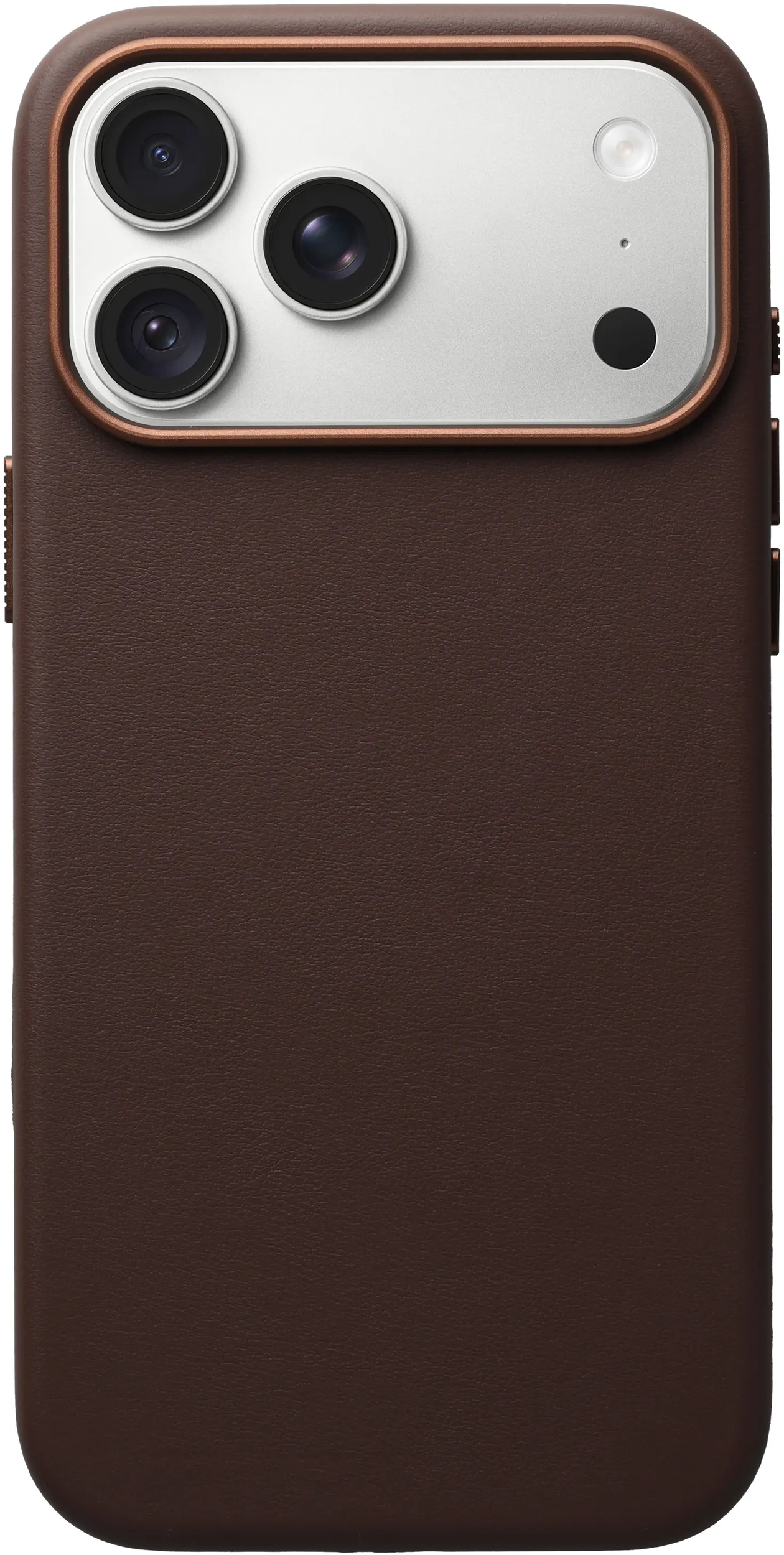 Rosso Evolve iPhone 18 Pro Max/17 Pro Max Hoesje ECCO Leer MagSafe Bruin afbeelding 1