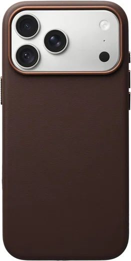 Rosso Evolve iPhone 18 Pro Max/17 Pro Max Hoesje ECCO Leer MagSafe Bruin afbeelding 1