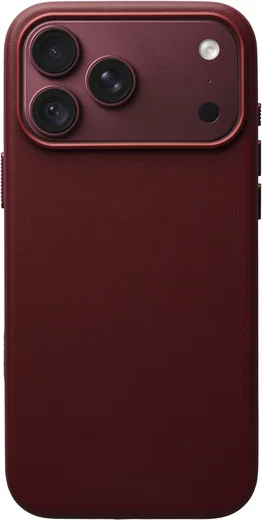 Rosso Evolve iPhone 18 Pro Max/17 Pro Max Hoesje ECCO Leer MagSafe Burgundy afbeelding 1
