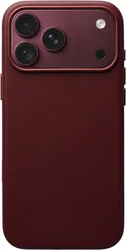 Rosso Evolve iPhone 18 Pro Max/17 Pro Max Hoesje ECCO Leer MagSafe Burgundy afbeelding